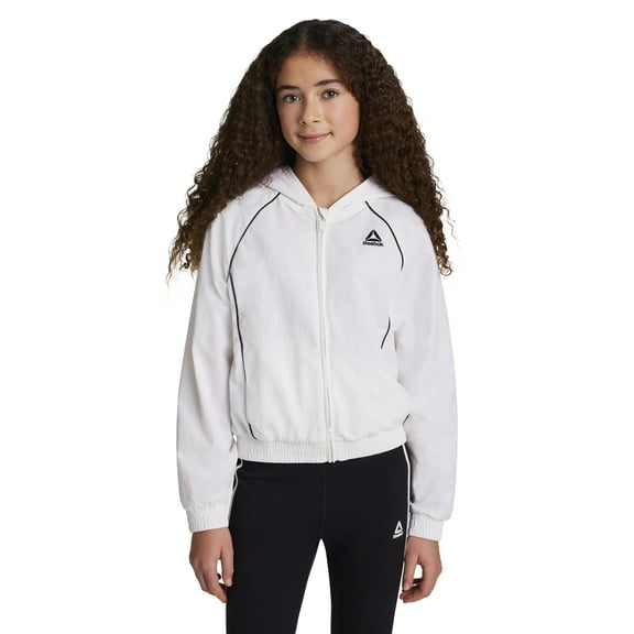 Reebok Girl’s Breeze Full-Zip Jacket, Sizes 4-18