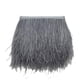 thumbnail image 1 of 3 Flecos De Plumas De Avestruz, Decoración Para Manualidades De Costura, 9-15cm, Gris Claro SM SunniMix Pluma de avestruz, 1 of 5