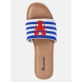 thumbnail image 5 of No Boundaries Women's Beaded Slide Sandals, 5 of 7