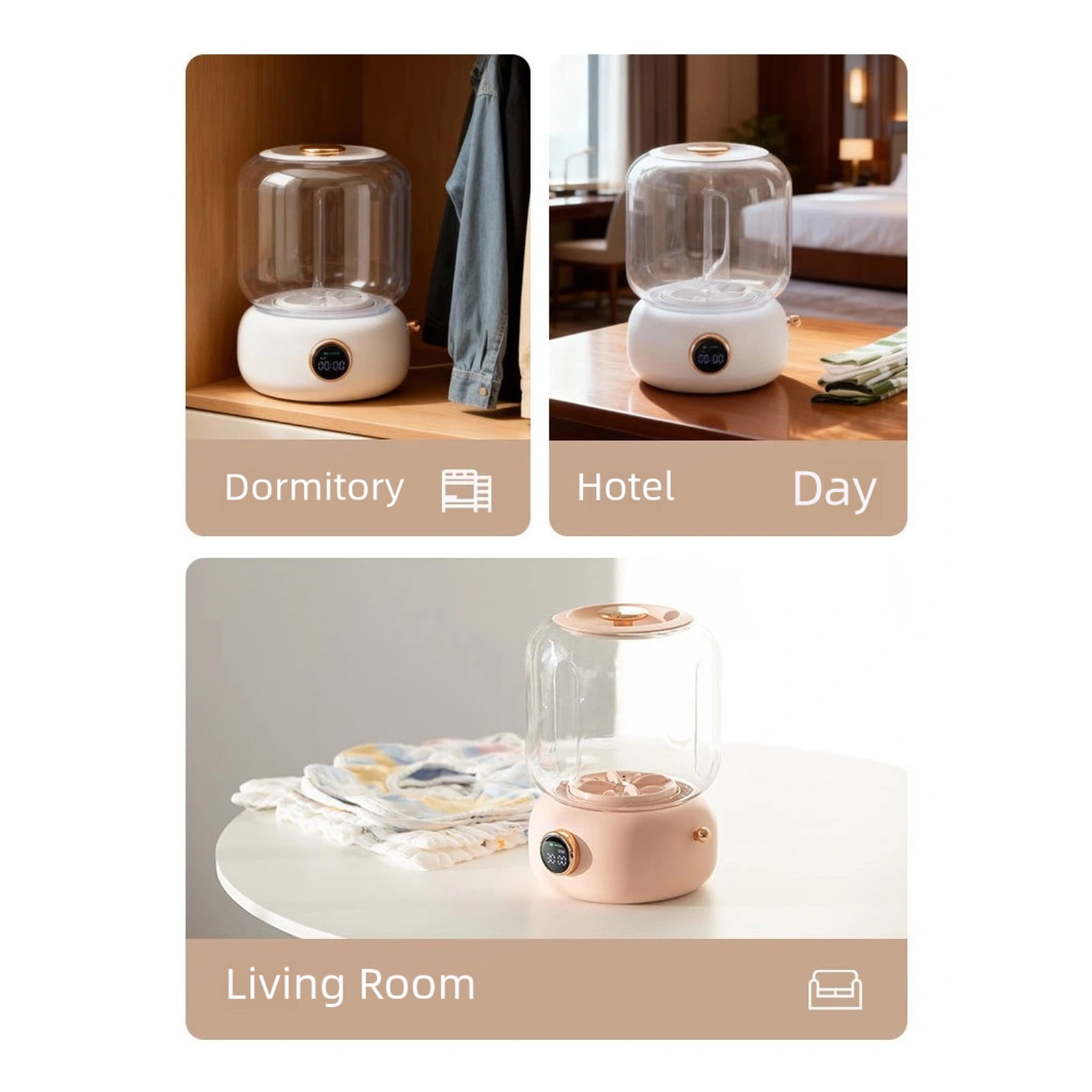 2L Small Washing Machine Laundry Socks Underwear Baby Home Camping