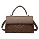 thumbnail image 1 of Bolso de compras de alta capacidad para mujer, bolso de lujo de Color sólido, bandoleras de piel de alta calidad de diseñador, 2024, 1 of 6