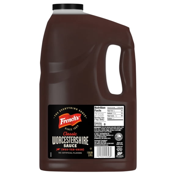 French's Kosher Worcestershire Sauce, 1.0 gal Jug