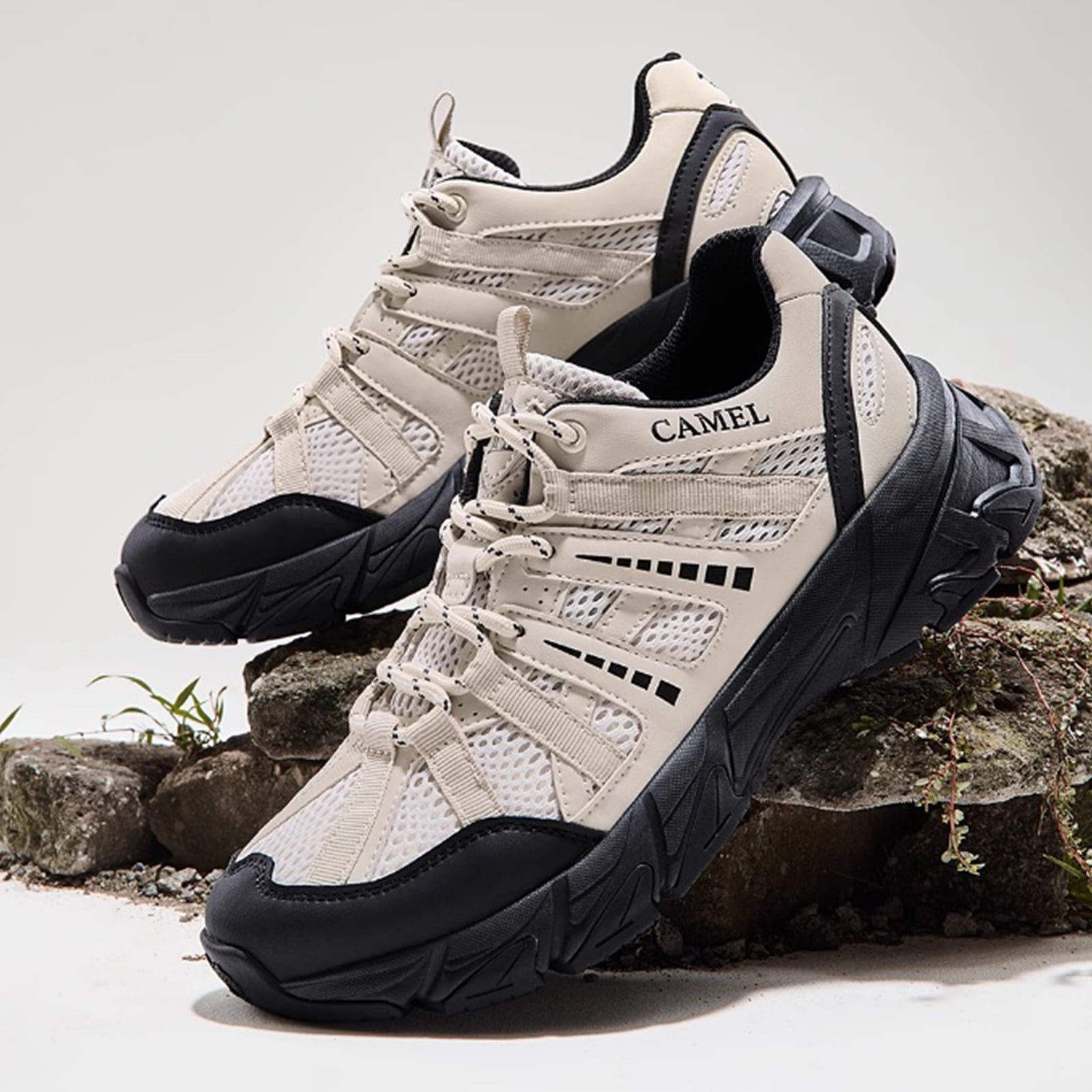 CAMEL Womens Hiking Shoes Low Top Sneakers Trail Trekking Running Shoes Hiking Boots