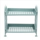 thumbnail image 2 of 3X Storage Estantes, Estantes de PlÁStico Pequeños para Almacenamiento - EstanterÍA de Estantes de 2 Niveles, Organizador de Baño de Estantes de Cocina (Azul NÓRdico), 2 of 8