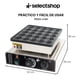 thumbnail image 3 of SELECTSHOP Maquina Electrica Para Mini Hotcakes Wafflera Comercial 25 Unidades Mini Pancake Plancha Antiadherente Wafflera Industrial 110V Maquina De Panqueques Regulador De Temperatura Temporizador, 3 of 8