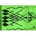 thumbnail image 1 of Ahgly Company Indoor Rectangle Abstract Green Modern Area Rugs, 8' x 10', 1 of 4