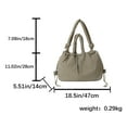 thumbnail image 2 of Bolso Mano Puffer para Mujer Con Correa Ajustable Bolso Cruzado Mochila Nailon (azul), 2 of 9