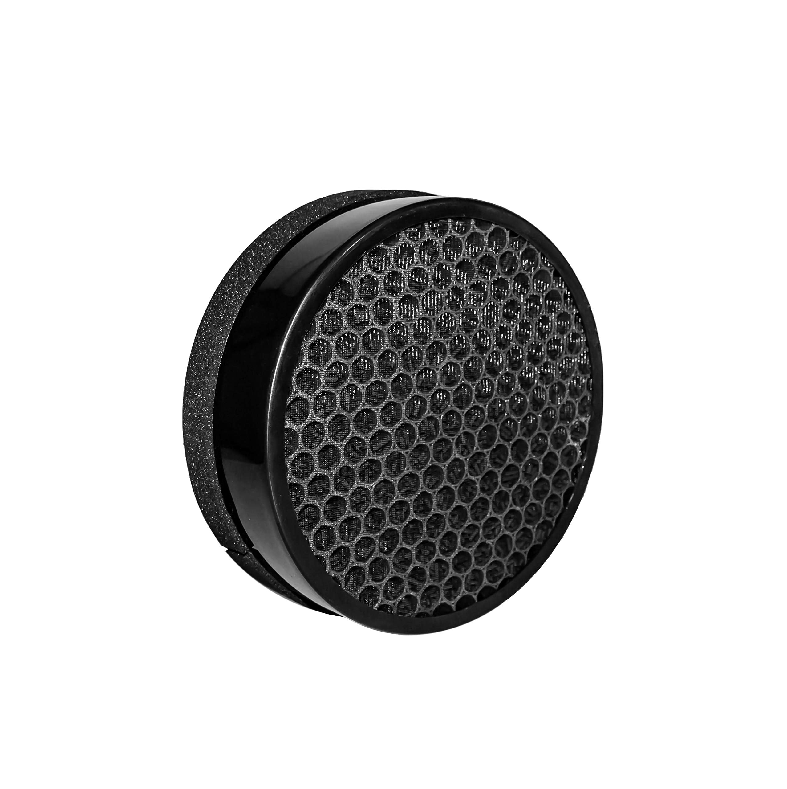 LifeSupplyUSA 2-in-1 True HEPA Air Cleaner Replacement Filter + Activated Carbon Charcoal Compatible with Levoit LV-H132, LV-H132-RF and Geniani Odor Eliminator, Part G-2000-FL Air Purifiers (3-Pack)