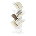 thumbnail image 3 of Furinno Tree Bookshelf 7-Tier Floor Standing Tree Bookcase, White, 3 of 7