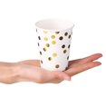 thumbnail image 3 of Mistaha Dishware Set Desserts Plate Set Dixie Cup Disposable Spots Gilding Environment Friendly For Home Office, 3 of 8
