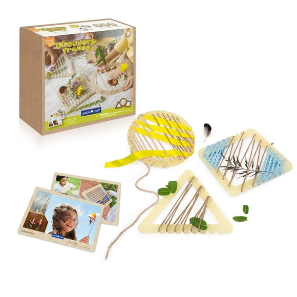 Guidecraft Discovery Frames: Kids Organic, Natural & Educational Learning Toy