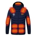 thumbnail image 6 of Unisex Heated Jacket, Up to 15 Hours Warmth, 21 Heat Zones Heated Coat for Men and Women Blue XXXXXXL, 6 of 7