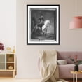 thumbnail image 3 of Historic Framed Print, [Frederick Louis, Prince of Wales, 1707-1751, full-length portrait, on horseback, facing left], 17-7/8" x 21-7/8", 3 of 9