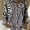 Black, variant on Women's Elegant Lapel Checkered Blouse – Long Sleeve Plaid Button Up Shirt, Loose Casual Office & Everyday Top Red,XXL