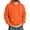 Orange, variant on Delconic Mens Winter Casual Pullover Hoodie Long Sleeve Relaxed Fit Drawstring Hood Kangaroo Pocket Ribbed Cuffs Sweatshirt Beige L