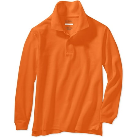 George Boys' Long Sleeve Polo Shirt