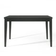 thumbnail image 2 of Wood Counter Height Dining Table Antique Black 35"D x 59.1"W x 36.5"H, 2 of 6