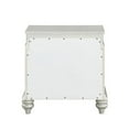 thumbnail image 3 of Bowery Hill Transitional 2 Drawer Nightstand in Platinum, 3 of 5
