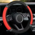 thumbnail image 5 of Steering Wheel Cover, Microfiber Plush Luxury Comfort for 14.5-15 Inch Wheels, Heat Resistant & Skidproof Protection, Easy Installation, Perfect Gift Choice, 5 of 7