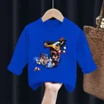 thumbnail image 3 of Sudadera con capucha para niños de Sonics, camisetas de manga larga con cuello redondo y dibujos animados, suéter de cuello redondo para niños de otoño, ropa de regalo nueva, 3 of 5