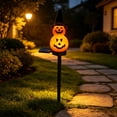 thumbnail image 6 of Qwtwty Solar Halloween Pathway Lights Outdoor, Waterproof Solar Garden Stake Lights for Yard, Pathway, Lawn, Walkway, Patio Decoration, 6 of 6