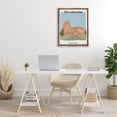 thumbnail image 4 of Stupell Industries Contemporary The Colosseum Architecture Brown Floating Frame Canvas Art, 25 x 31, by Regina Moore, 4 of 8