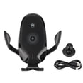 thumbnail image 1 of Cargador de coche inalámbrico a bordo, equipo ajustable de cargador de teléfono móvil de 360° para iPhone 12 11 XS XR, 1 of 8