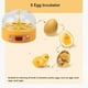 thumbnail image 2 of Incubadora de 6 huevos ANGGREK Máquina Automática Giratoria inteligente, 2 of 6