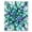 Blue, Pattern 16, variant on ODIKA 4'x6' Machine Washable Non-Slip Area Rug, Abstract Teal High Traffic Rug, Blue, 984990