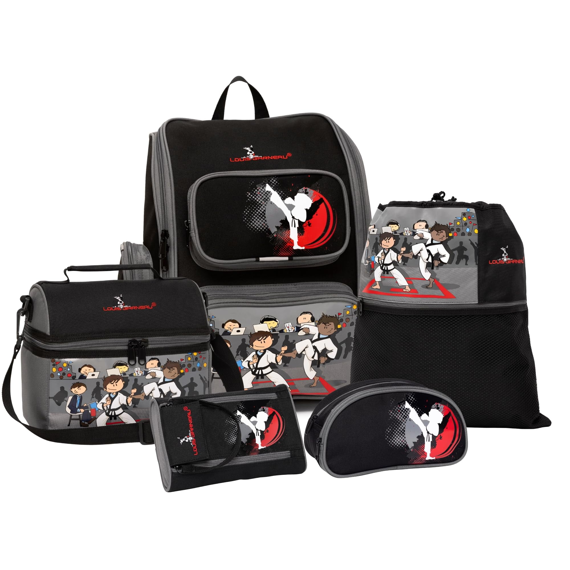 Sac A Dos Ecole Louis Garneau Designer Backpack, Pencil Cases