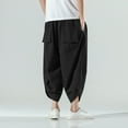 thumbnail image 5 of Vedolay Sweatpants with Pockets Men 2023 Casual Outdoor Hiking Pants Black,2XL, 5 of 5
