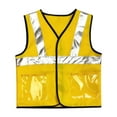 thumbnail image 1 of Chaleco de ingeniero para niños, ropa de vestir, accesorios lavables, ropa profesional de constructor para niños, disfraz de trabajador para niños de, 1 of 8