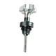 thumbnail image 5 of Tapa genérica de varilla medidora de aceite de motor para repuesto de piezas de reparación de motocicletas de 125 Plateado, 5 of 8