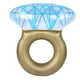 thumbnail image 1 of Tumbona inflable plegable y divertida para la playa y la natación con forma de diamante brillante, 1 of 8