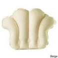 thumbnail image 4 of Deluxe Comfort Terry Bath Pillow ? Spa Quality Terry Cloth ? Easily Inflatable with Secure Suction Cups ? Hot Tub and Jacuzzi-Safe ? Bath Pillow, Pink Pastel, 4 of 5
