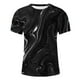 thumbnail image 3 of Camisas de Manga Larga para Hombres Blusa de Cuello Redondo de Impresión Cómoda, Camisa Casual de Poliéster para Uso Diario, de Fiesta Y de Primavera de Verano, 3 of 5