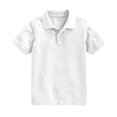 thumbnail image 1 of Peach Couture Boys Short Sleeve Classic Pique Polo Shirt, 1 of 1