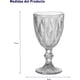 thumbnail image 2 of Juego de 6 Copas de Vidrio de Vidrio 240 ml, Humo, 2 of 5
