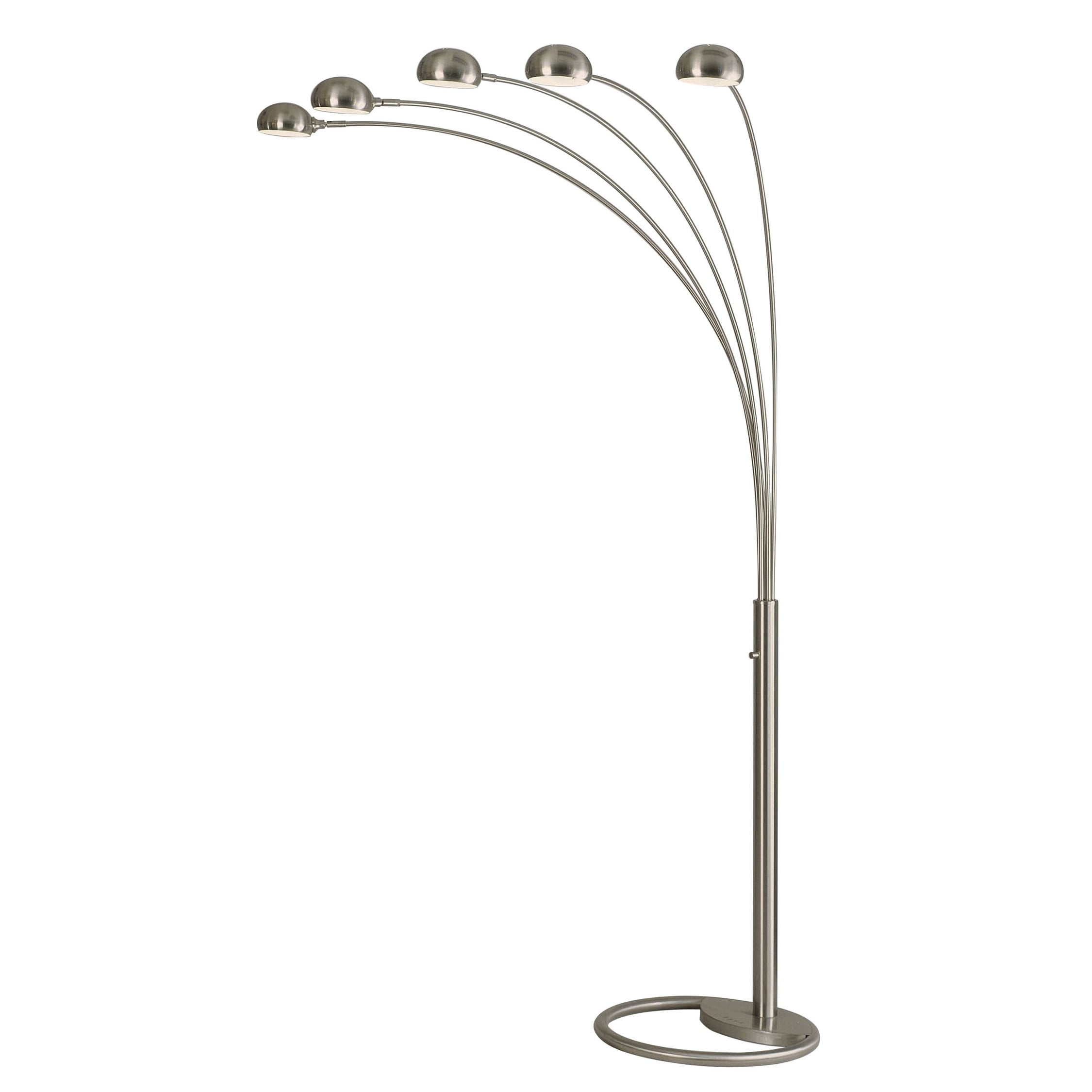 Nova Lighting Mushroom 5 Light Arc Floor Lamp