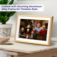thumbnail image 4 of ELIME 10.1 inch WiFi Frameo Digital Picture Frame - 16GB Storage, 1280x800 IPS Touch Screen, MicroSD, 4 of 7