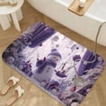 thumbnail image 3 of 1pc Snowman Decorated Absorbent Non-Slip Bathroom Thickened Flannel Rug Decor,Soft,Quick Drying,Suitable For Indoor/outdoor Use,Bathrooms,Bedrooms,Kitchens,Terrace,Laundry Rooms,16"x24", 3 of 9
