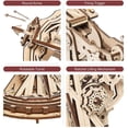 thumbnail image 5 of ROBOTIME Siege Heavy Ballista Wooden 3D Puzzle Toy Kits to Build, Home Decor Building Model Craft Kits, Gifts for Teens Adults, 5 of 6