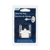 Camco Camper/RV Blow Out Plug | Used to Apply Air Pressure in Water Lines for Winterizing | Plastic, White (36103)