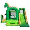 thumbnail image 3 of Pogo Bounce House Backyard Kids 7-in-1 Inflatable Bounce House with Slide, Dinosaur, 3 of 6