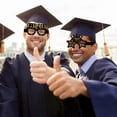 thumbnail image 5 of Eyeglasses Props 8Pcs Role Play Shiny Surface Excellent Happy Graduation Ceremony Congrats Grad Glasses, 5 of 5