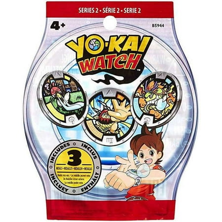 Yo-Kai Watch Yo-Motion Series 2 Mystery Pack (3 RANDOM Medals)