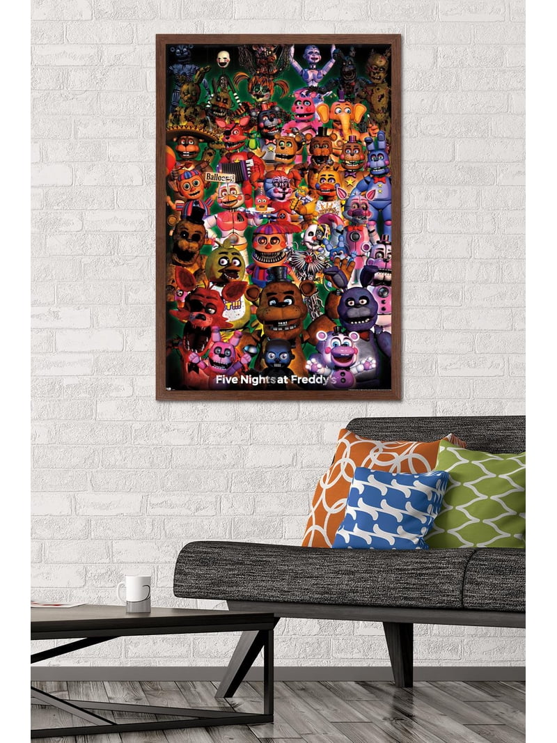 Five Nights at Freddy's - Ultimate Group Wall Poster, 22.375