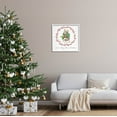 thumbnail image 2 of Stupell Industries Holly Jolly Christmas Mouse Graphic Art White Framed Art Print Wall Art, Design by Livi Finn, 2 of 8