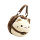 thumbnail image 1 of Bolsa de peluche de gato, bonita decoración, bolsa de maquillaje para fiestas, trabajo, viajes y vacaciones. 20 cm x 13 cm x 19 cm, 1 of 8