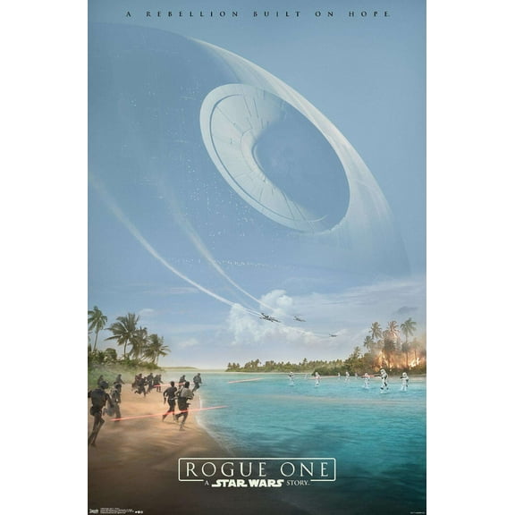 Star Wars: Rogue One - Teaser Wall Poster, 14.725" x 22.375"